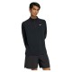 риза,с,дълъг,ръкав,дамски,ризи,мъжки,ризи,adidas,originals,tech,essentials,quarter,zip,long,sleeve,shirt,black,(black)