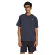 тениска,мъжки,тениски,дамски,тениски,adidas,originals,tech,trefoil,essentials,polyester,short,sleeve,t,shirt,blue,(night,grey)