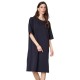 рокля,дамски,поли,и,рокли,redgreen,davinah,3,4,sleeve,dress,blue,(dark,navy)