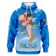 суичър,мъжки,пуловери,дамски,пуловери,otso,one,piece,fishman,luffy,and,the,crew,hoodie,blue,(blue)