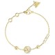 бижутерия,guess,4,love,4g,flowers,bracelet,golden,(gold)
