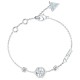 бижутерия,guess,4,love,4g,flowers,bracelet,silver,(silver)