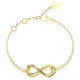 бижутерия,guess,amore,infinity,bracelet,golden,(gold)