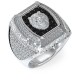 бижутерия,guess,lion,king,pave,ring,silver,(silver,white)