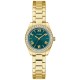 часовник,часовници,guess,mini,luna,30mm,3atm,quartz,analogical,woman,watch,golden,(gold,green,mineral)