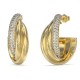 бижутерия,guess,perfect,jube04064,earrings,golden,(gold)