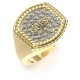 бижутерия,guess,sailor,knot,pave,ring,golden,(gold,white)