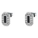бижутерия,karl,lagerfeld,klayc43,earrings,silver,(silver,white,black)