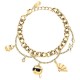 бижутерия,karl,lagerfeld,klayd11,bracelet,golden,(silver,gold,white)