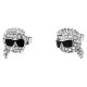 бижутерия,karl,lagerfeld,klayd20,earrings,grey,(silver,white)