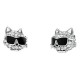 бижутерия,karl,lagerfeld,klayd21,earrings,grey,(silver,white)