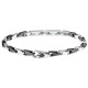 бижутерия,maserati,iconic,bracelet,silver,(silver,gunmetal)