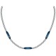 бижутерия,maserati,iconic,necklace,blue,(blue)