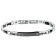 бижутерия,maserati,jm226atz79,bracelet,silver,(silver,black)