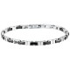 бижутерия,maserati,jm226atz81,bracelet,silver,(silver,black)