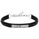 бижутерия,maserati,jm525ave29,bracelet,silver,(silver,black)