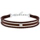 бижутерия,maserati,jm525ave33,bracelet,brown,(silver,rose,gold,brown)