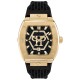 часовник,часовници,philipp,plein,the,hexagon,phantom,44mm,5atm,quartz,analogical,watch,golden,(black,black,gold,mineral)