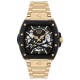 часовник,часовници,philipp,plein,the,skeleton,44mm,5atm,automatic,analogical,watch,golden,(gold,black,mineral)