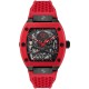 часовник,часовници,philipp,plein,the,skeleton,44mm,5atm,automatic,analogical,watch,red,(red,black,mineral)