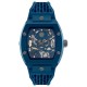 часовник,часовници,philipp,plein,the,skeleton,ecoceramic,44mm,5atm,automatic,analogical,watch,blue,(blue,blue,mineral)