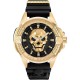 часовник,часовници,philipp,plein,the,skull,44mm,5atm,quartz,analogical,watch,golden,(black,black,gold,mineral)