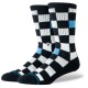 чорапи,мъжки,чорапи,дамски,чорапи,stance,chef,check,crew,socks,multicolor,(black)