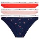 дамско,бельо,дамски,бикини,и,танкини,tommy,hilfiger,uw0uw05529,panties,3,units,multicolor,(mini,floral,fire,red,foggy,pink)