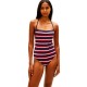бански,костюм,дамски,бански,костюми,tommy,hilfiger,uw0uw06484,halter,swimsuit,blue,(new,preppy,stripe,navy)