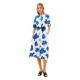 рокля,дамски,поли,и,рокли,tommy,hilfiger,ww0ww48948,linen,short,sleeve,short,dress,white,(poppy,print,spaced,ivory,blue,orbit)