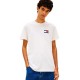 тениска,мъжки,тениски,дамски,тениски,tommy,jeans,dm0dm20740,short,sleeve,t,shirt,white,(ancient,white)