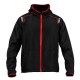 яке,мъжки,якета,дамски,якета,и,палта,sparco,wind,stopper,jacket,black,(black,red)