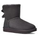 обувки,дамски,боти,мъжки,боти,ugg,mini,bailey,bow,ii,boots,refurbished,grey,(obsidian)