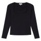 фланелка,с,дълъг,ръкав,дамски,топове,balmohk,30001061,long,sleeve,top,black,(black)