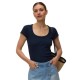 тениска,мъжки,тениски,дамски,тениски,vero,moda,chloe,short,sleeve,t,shirt,blue,(navy,blazer)