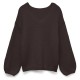 блуза,мъжки,пуловери,дамски,пуловери,vero,moda,maybe,2way,v,neck,sweater,brown,(chocolate,torte)