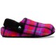 пантофи,мъжки,пантофи,дамски,пантофи,crocs,classic,cozzzy,plaid,slippers,pink,(grapeberry)