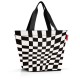 пазарска,чанта,всички,чанти,reisenthel,m,shopper,bag,white,black,(op,art)