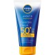 хигиена,тяло,nivea,protect,&,moisture,invisible,finish,spf,50+,150,ml,sun,cream,clear,(blue,white)