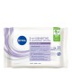 ексфолианти,nivea,sensitive,25,stk,cleansing,wipes,white,(white,pink)