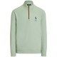 блуза,с,яка,мъжки,пуловери,polo,ralph,lauren,785b21537,half,zip,sweatshirt,green,(light,green)
