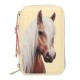 канцеларски,принадлежности,miss,melody,triple,with,horse,head,application,pencil,case,yellow,(light,yellow)