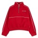 блуза,детски,блузи,levi´s,®,meet,and,greet,half,zip,sweatshirt,red,(egret)