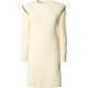 рокля,дамски,поли,и,рокли,pepe,jeans,analia,long,sleeve,short,dress,beige,(mousse,white)