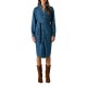 рокля,дамски,поли,и,рокли,pepe,jeans,angie,classic,long,sleeve,midi,dress,blue,(denim,blue)