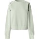 блуза,дамски,блузи,pepe,jeans,babu,sweatshirt,green,(sage,green)