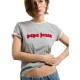 тениска,мъжки,тениски,дамски,тениски,pepe,jeans,benilda,short,sleeve,t,shirt,grey,(marl,grey)