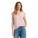 тениска,мъжки,тениски,дамски,тениски,pepe,jeans,cloe,short,sleeve,v,neck,t,shirt,pink,(cloudy,pink)