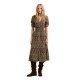 рокля,дамски,поли,и,рокли,pepe,jeans,himawari,long,sleeve,midi,dress,green,(khaki,green)
