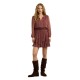 рокля,дамски,поли,и,рокли,pepe,jeans,hipatia,long,sleeve,short,dress,red,(russet,red)